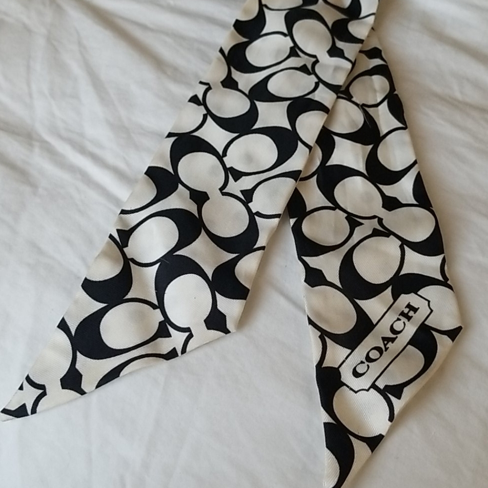 Coach bag/neck scarf